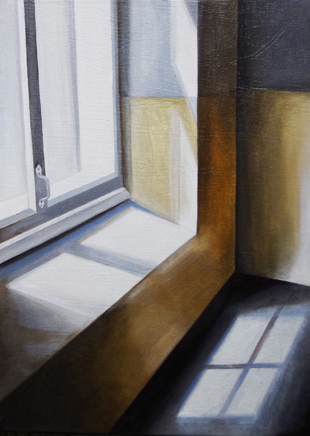 OMBRE _Luce I, 2019, olio su lino, 20x30cm