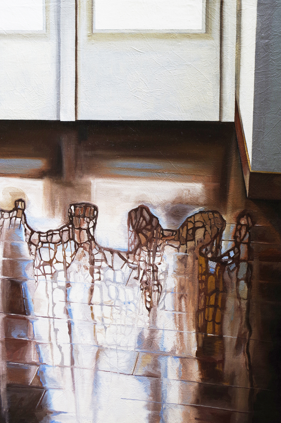 OMBRE _Riflessi, 2020, olio su tela, 50x60cm
